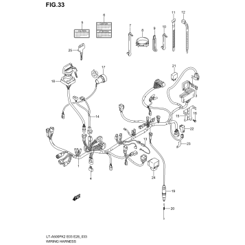 WIRING HARNESS (MODEL K2)