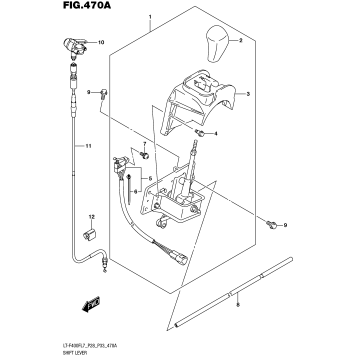 SHIFT LEVER (LT-F400FL7 P28)