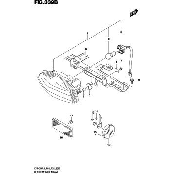 REAR COMBINATION LAMP (LT-F400FL9 P28)