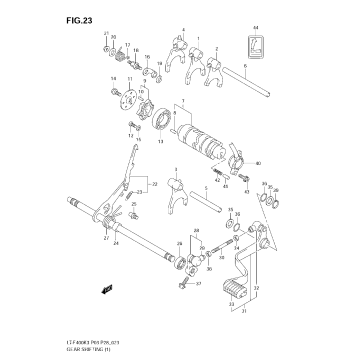 GEAR SHIFTING (1)(MODEL K3)
