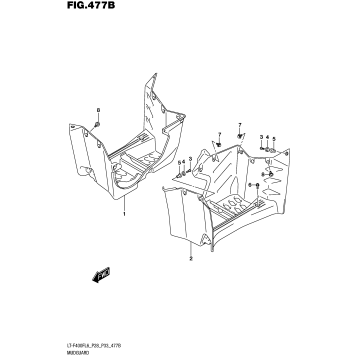 MUDGUARD (LT-F400FL6 P33)
