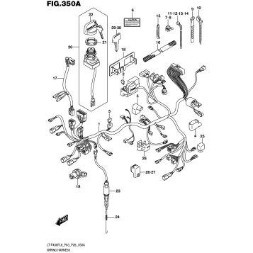 WIRING HARNESS (LT-F400FL8 P03)
