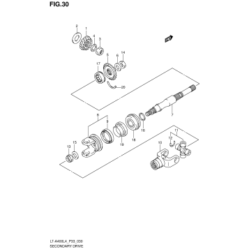 SECONDARY DRIVE (LT-A400ZL4 P33)