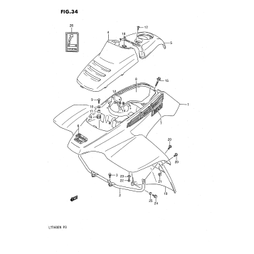 FRONT FENDER (MODEL K)