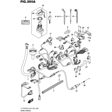 WIRING HARNESS (LT-A750XPL8 P03)