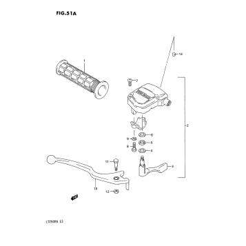 BRAKE LEVER (MODEL M/N)