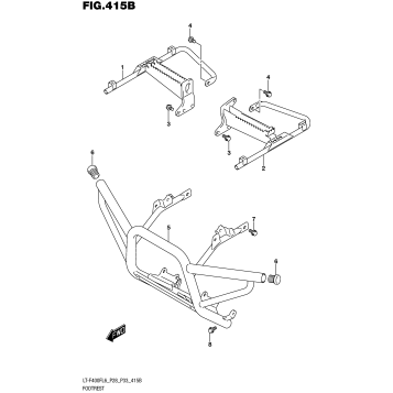 FOOTREST (LT-F400FL6 P33)