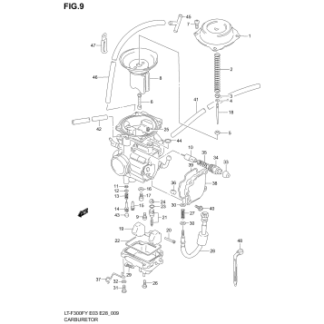 CARBURETOR (MODEL X)
