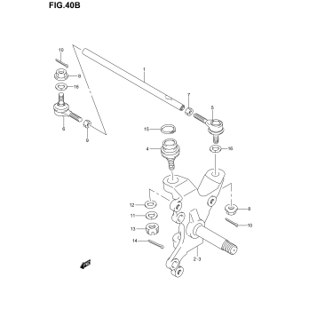 STEERING KNUCKLE (MODEL K5/K6)