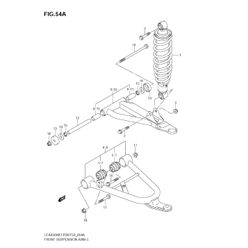 FRONT SUSPENSION ARM (MODEL K8/K9/L0)
