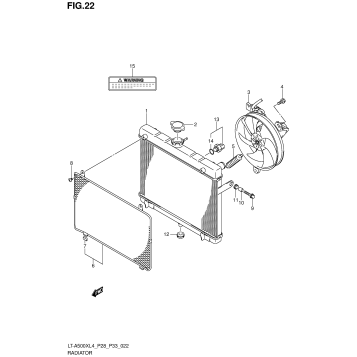 RADIATOR (LT-A500XZL4 P33)