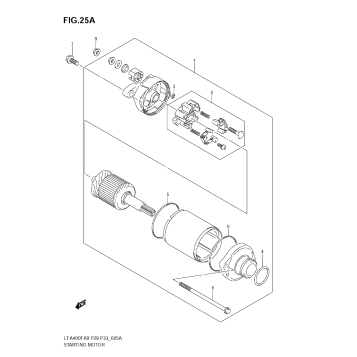 STARTING MOTOR (MODEL L0)