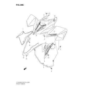 FRONT FENDER (LT-R450ZK9)