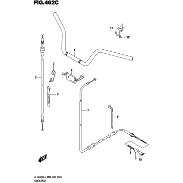HANDLEBAR (LT-A500XL9 P33)