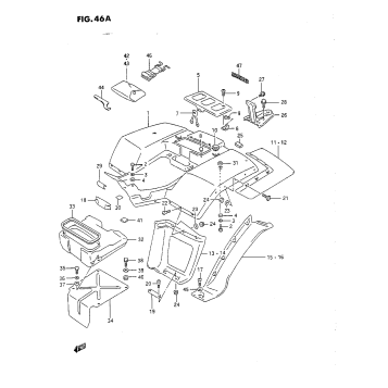 REAR FENDER (M/N/P/R)