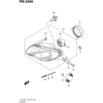 HEADLAMP (LT-A500XPL7 P28)