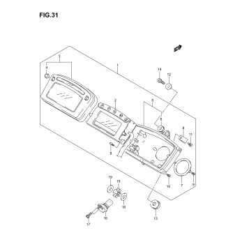 SPEEDOMETER (MODEL K4/K5)