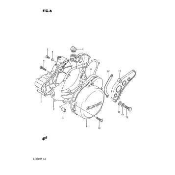 CRANKCASE COVER (MODEL F/G)