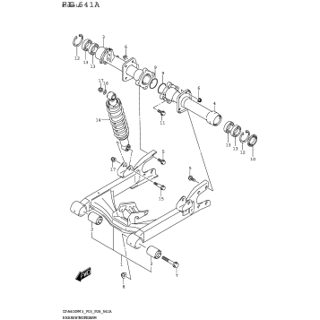 REAR SWINGINGARM