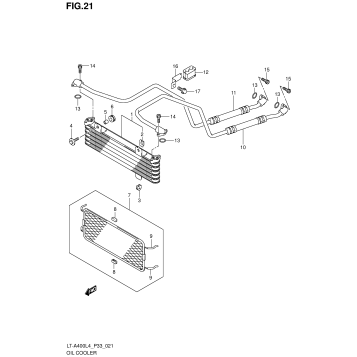 OIL COOLER (LT-A400L4 P33)
