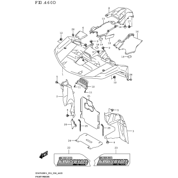 FRONT FENDER (LT-A750X:P28)