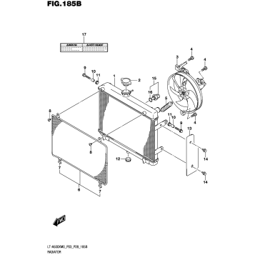 RADIATOR (LT-A500XM0 P28)