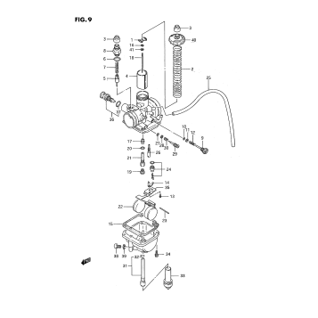 CARBURETOR (MODEL H/J/K)