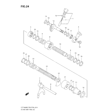 GEAR SHIFTING (2)(MODEL K3)