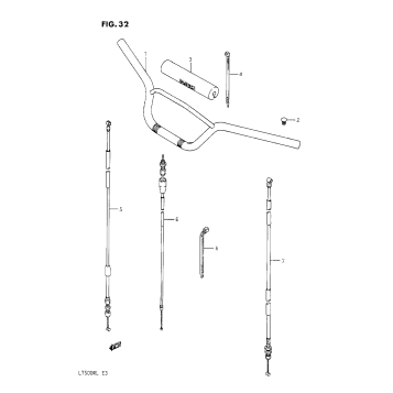 HANDLEBAR-CONTROL CABLE