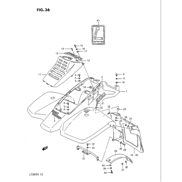 FRONT FENDER (MODEL H)