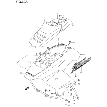 FRONT FENDER (MODEL K1)