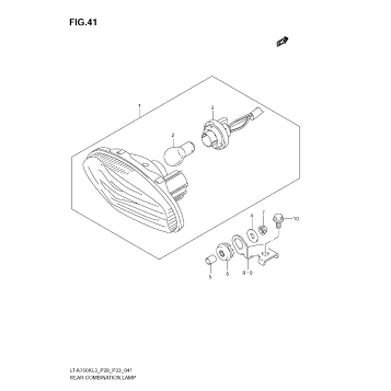 REAR COMBINATION LAMP (LT-A750XL3 E33)