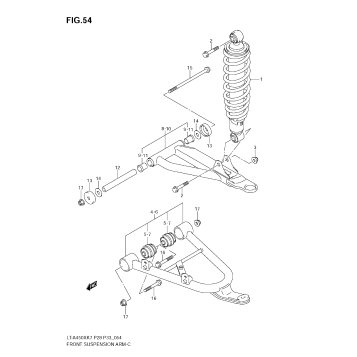 FRONT SUSPENSION ARM (MODEL K7)