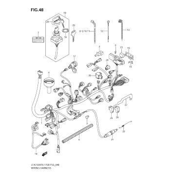 WIRING HARNESS (LT-A750XP L1 E33)