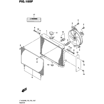 RADIATOR (LT-A500XPM0 P33)