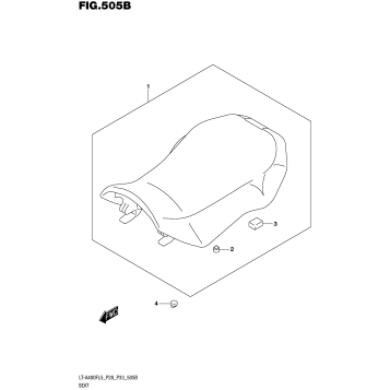 SEAT (LT-A400FL5 P33)