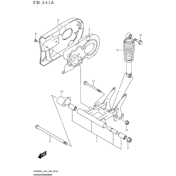 REAR SWINGINGARM