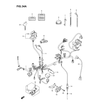 WIRING HARNESS (MODEL K6/K7)