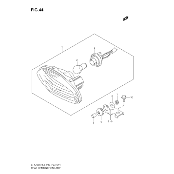 REAR COMBINATION LAMP (LT-A750XPL3 P33)