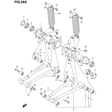 REAR AXLE HOUSING (MODEL K1)