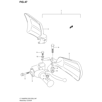 KNUCKLE COVER (MODEL K2 OPTION)