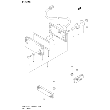 TAIL LAMP (MODEL X/Y)