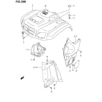 FRONT FENDER (MODEL K5)