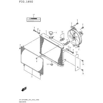 RADIATOR (LT-A750XPZM2 P03)