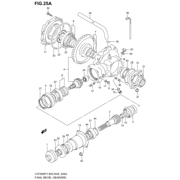 FINAL BEVEL GEAR (REAR)(MODEL Y)
