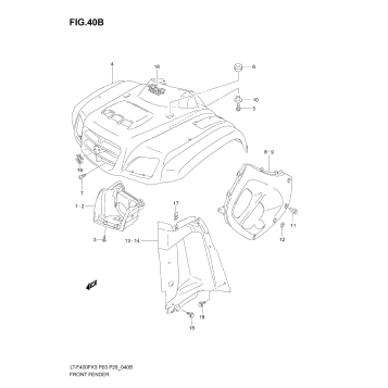 FRONT FENDER (MODEL K5/K6/K7)