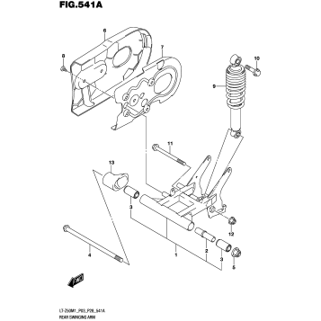 REAR SWINGINGARM