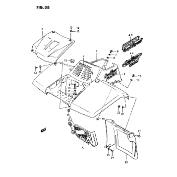 FRONT FENDER (MODEL J/K/L)