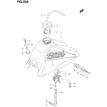 FUEL TANK (MODEL K1)
