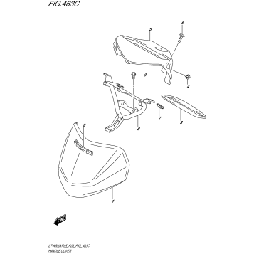 HANDLE COVER (LT-A500XPZL5 P28)
